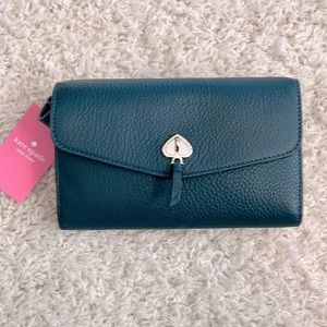 Brand New Kate Spade Marti Pebbled Leather Crossbody Bag